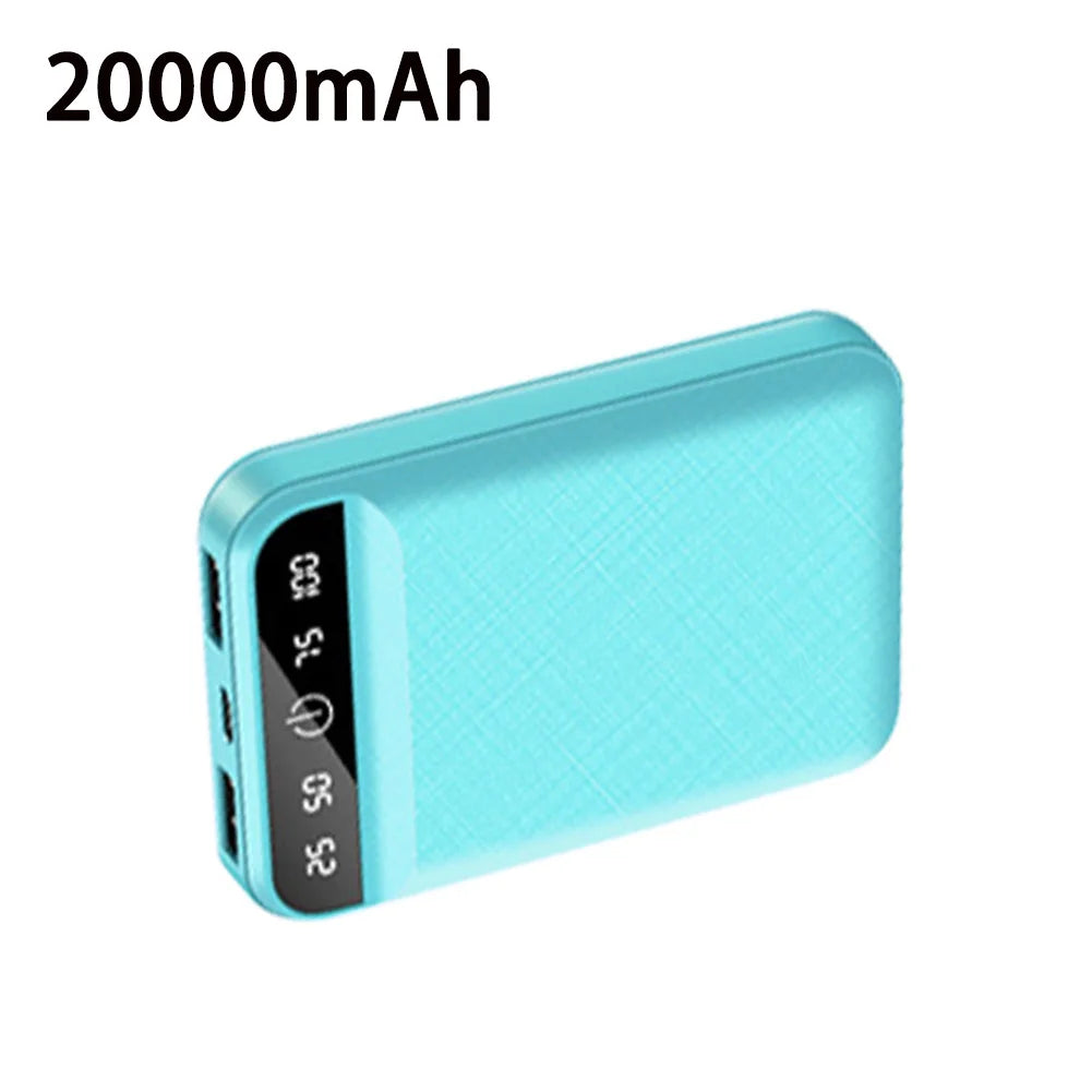 Batterie Externe 20000mAh Ultra Légère – Polyvalente, Puissante et Sécurisée pour Veste Chauffante et Chaussettes Chauffantes