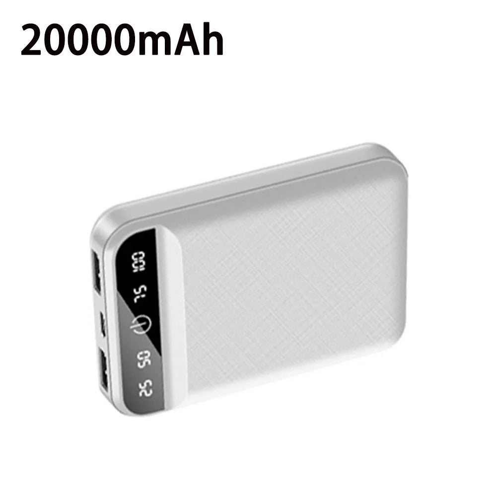 Batterie Externe 20000mAh Ultra Légère – Polyvalente, Puissante et Sécurisée pour Veste Chauffante et Chaussettes Chauffantes